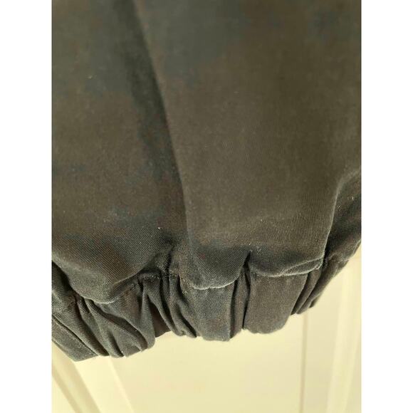 Carmar Black Cotton Twill Joggers size 10 - Picture 5 of 9